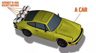 Illustration for article titled Elon Musk's Tweet About Rockets On A Car Is The Same Idea I Had Six Years Ago